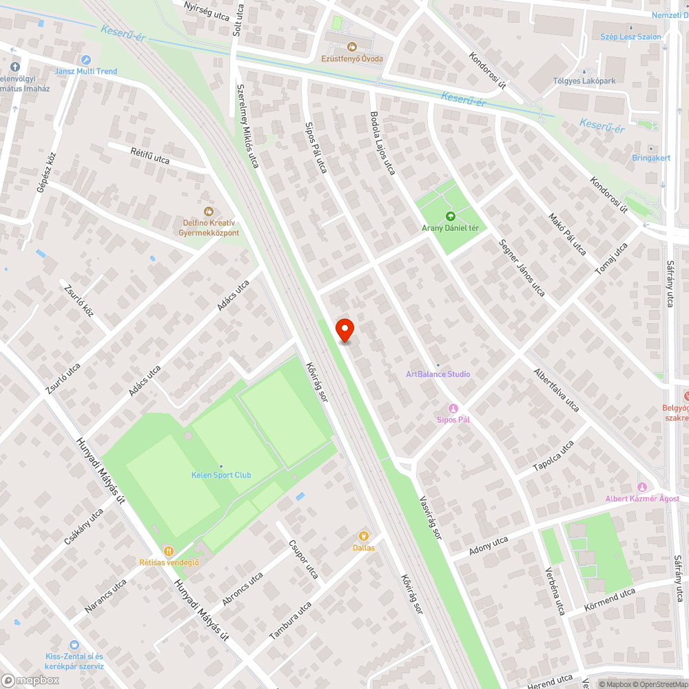 Zöld rommá parkolása bejelentés helye