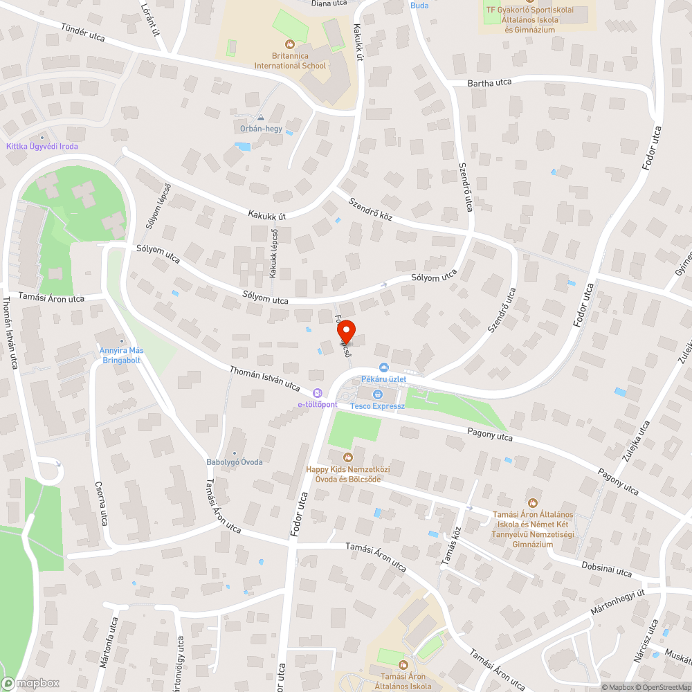 Rossz állapotú lépcső bejelentés helye