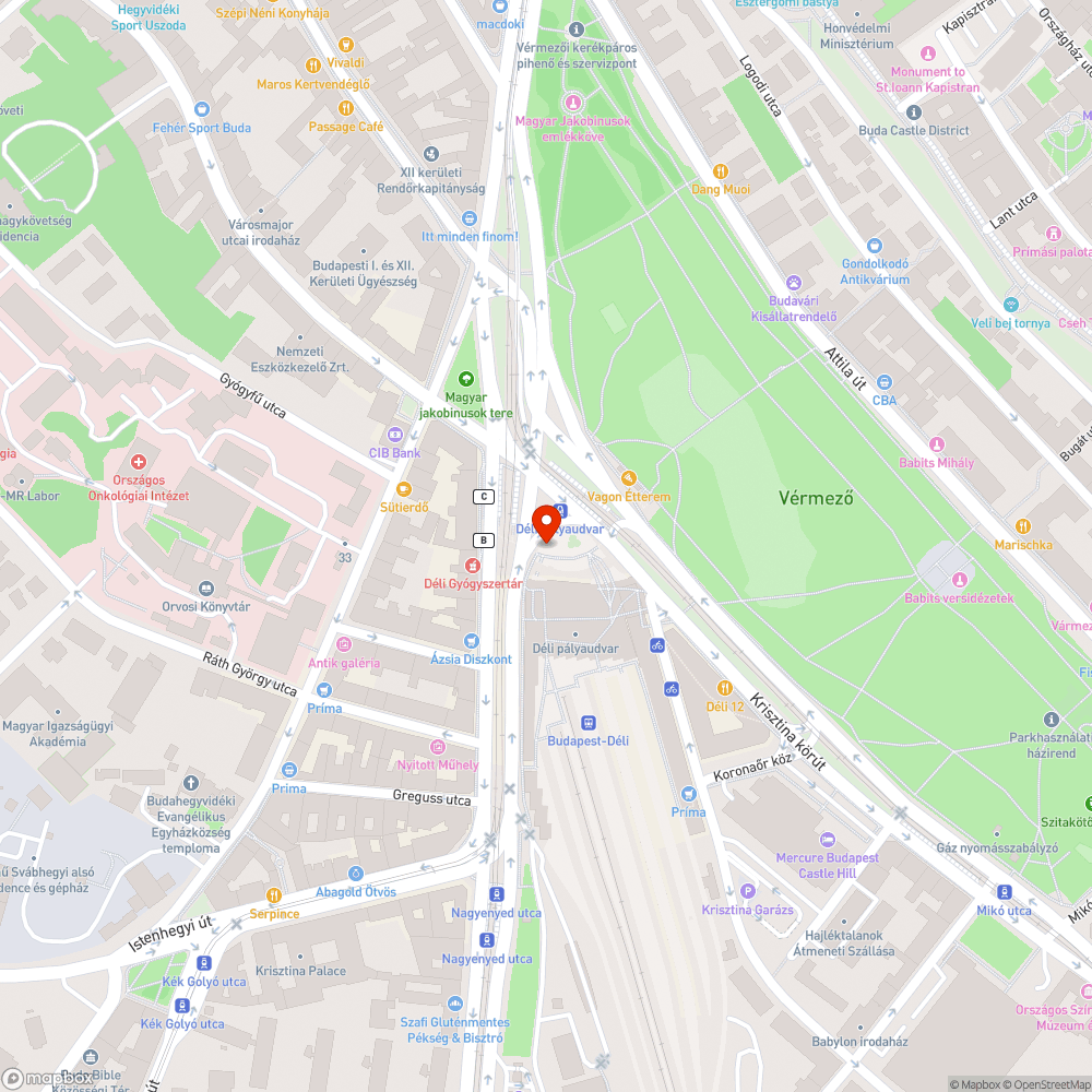 Lyukas fedlap bejelentés helye