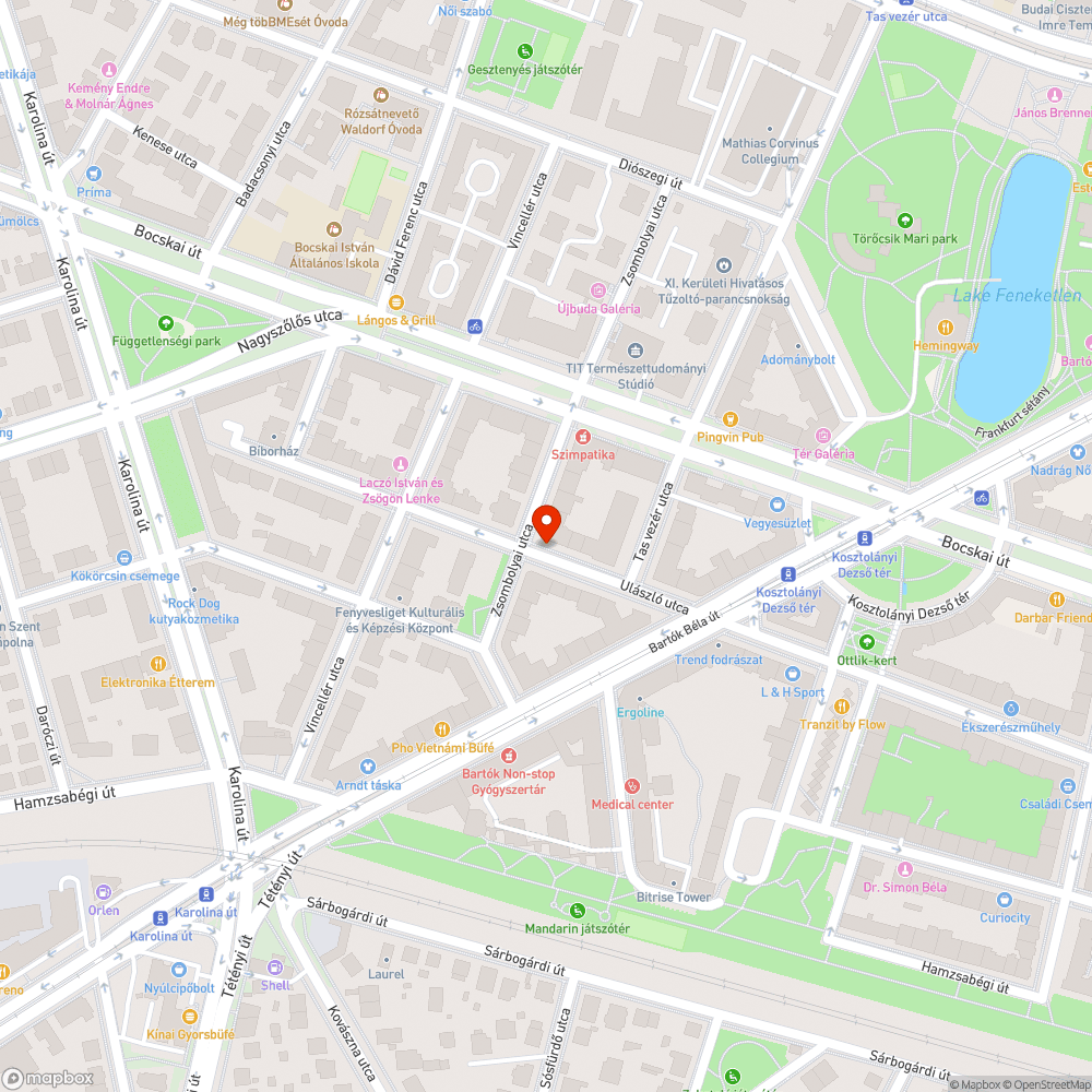 Elszáradt fa bejelentés helye