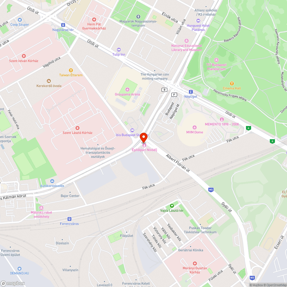 Túl alacsonyra szerelt tábla bejelentés helye