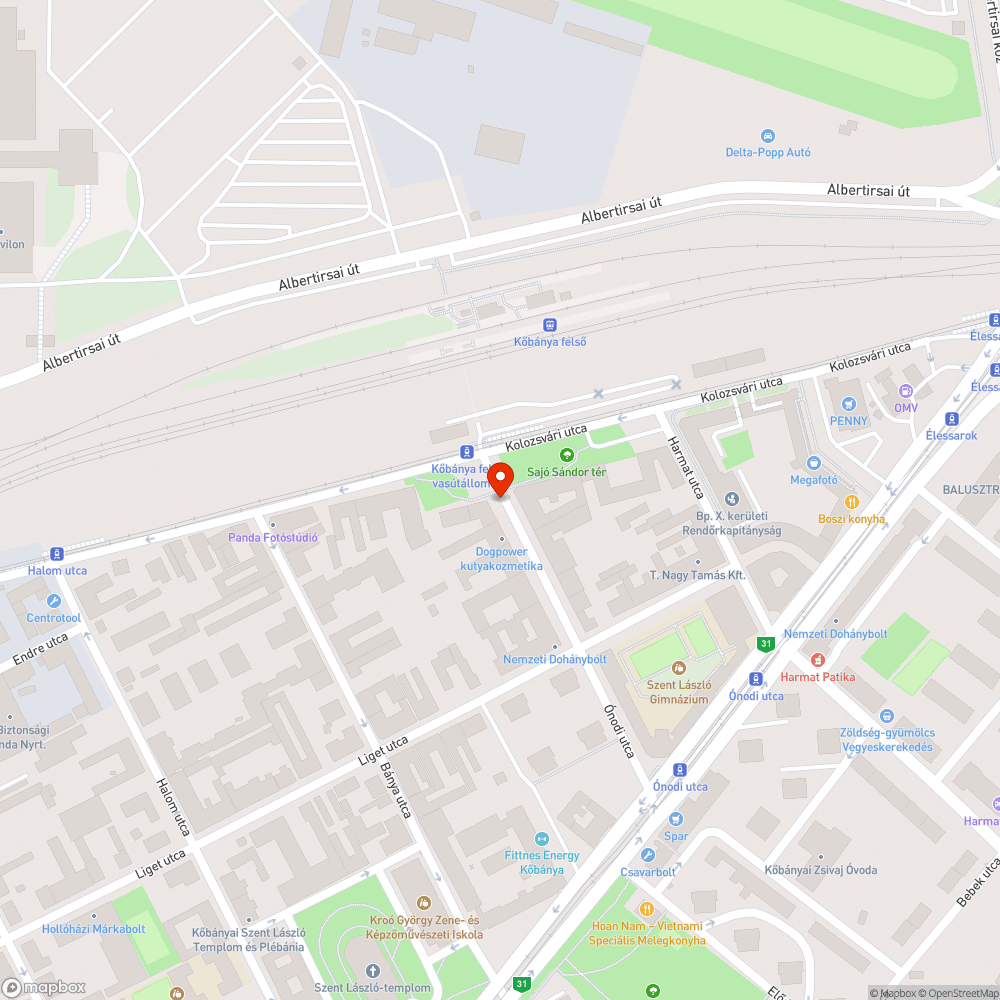 Egy otthagyott fa gyökérzet bejelentés helye