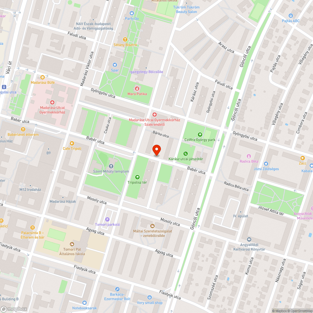 Kiszáradt facsemete bejelentés helye