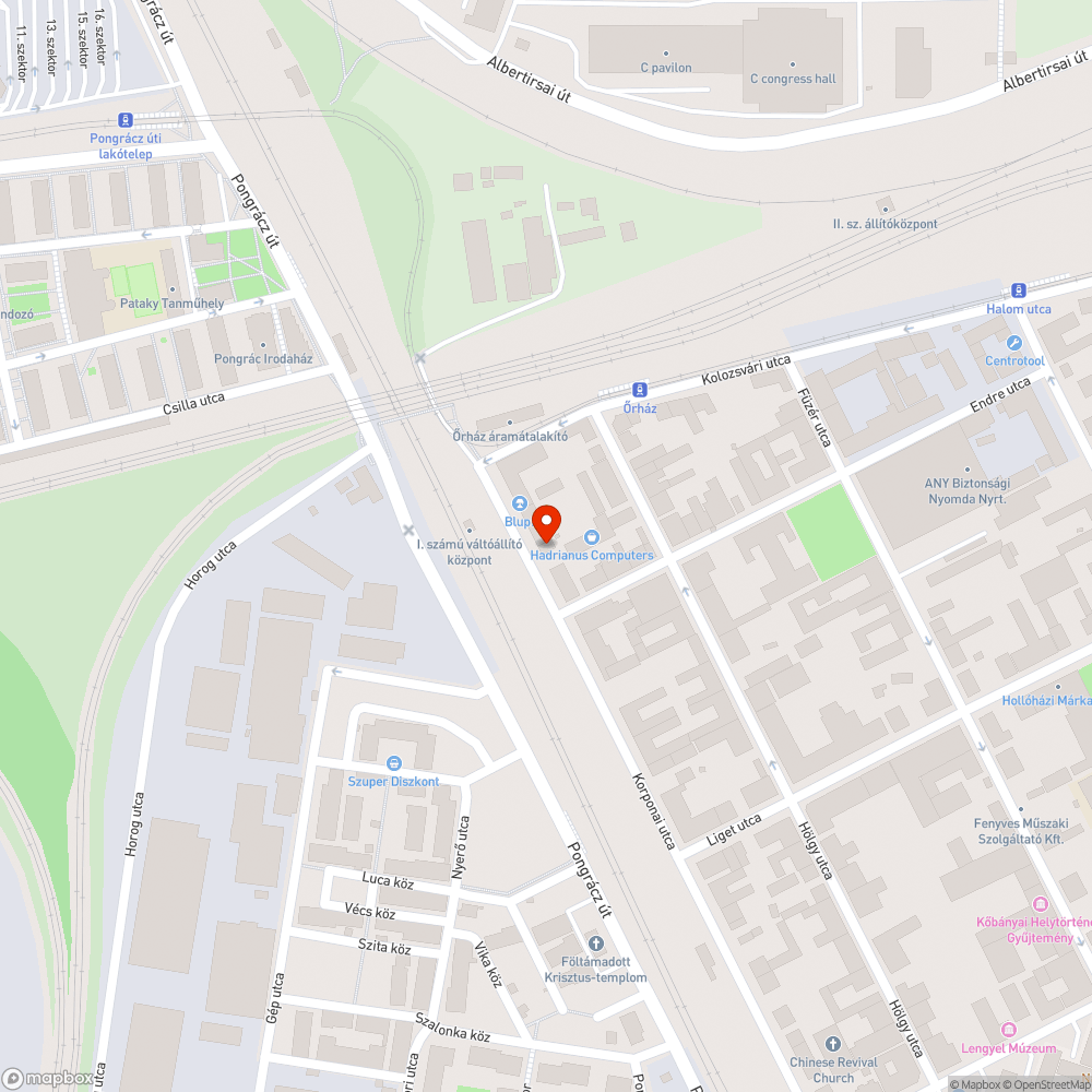 Kirakott szemét bejelentés helye