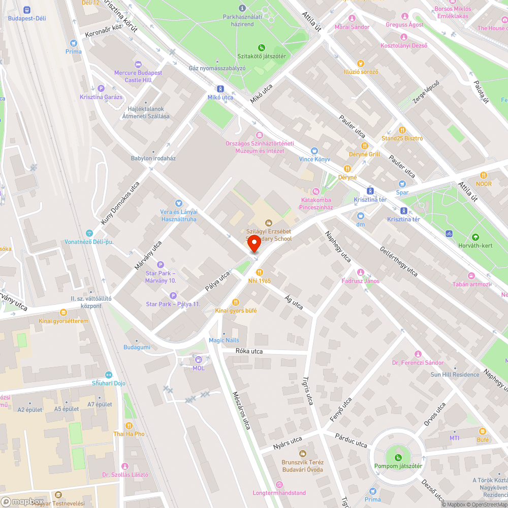 Megsüllyedt aknafedél bejelentés helye