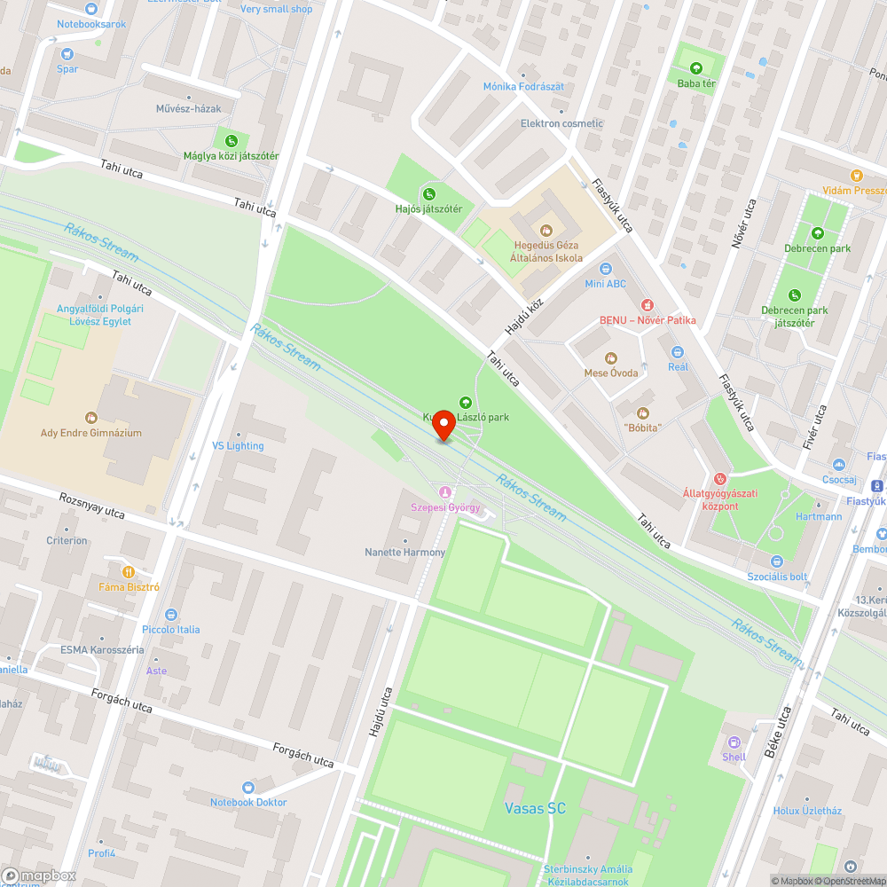 Ember méretű gaz bejelentés helye