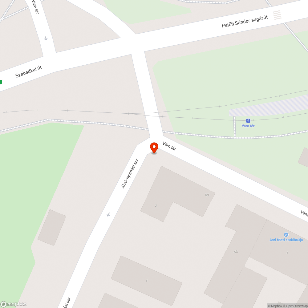 Kiégett lámpa bejelentés helye