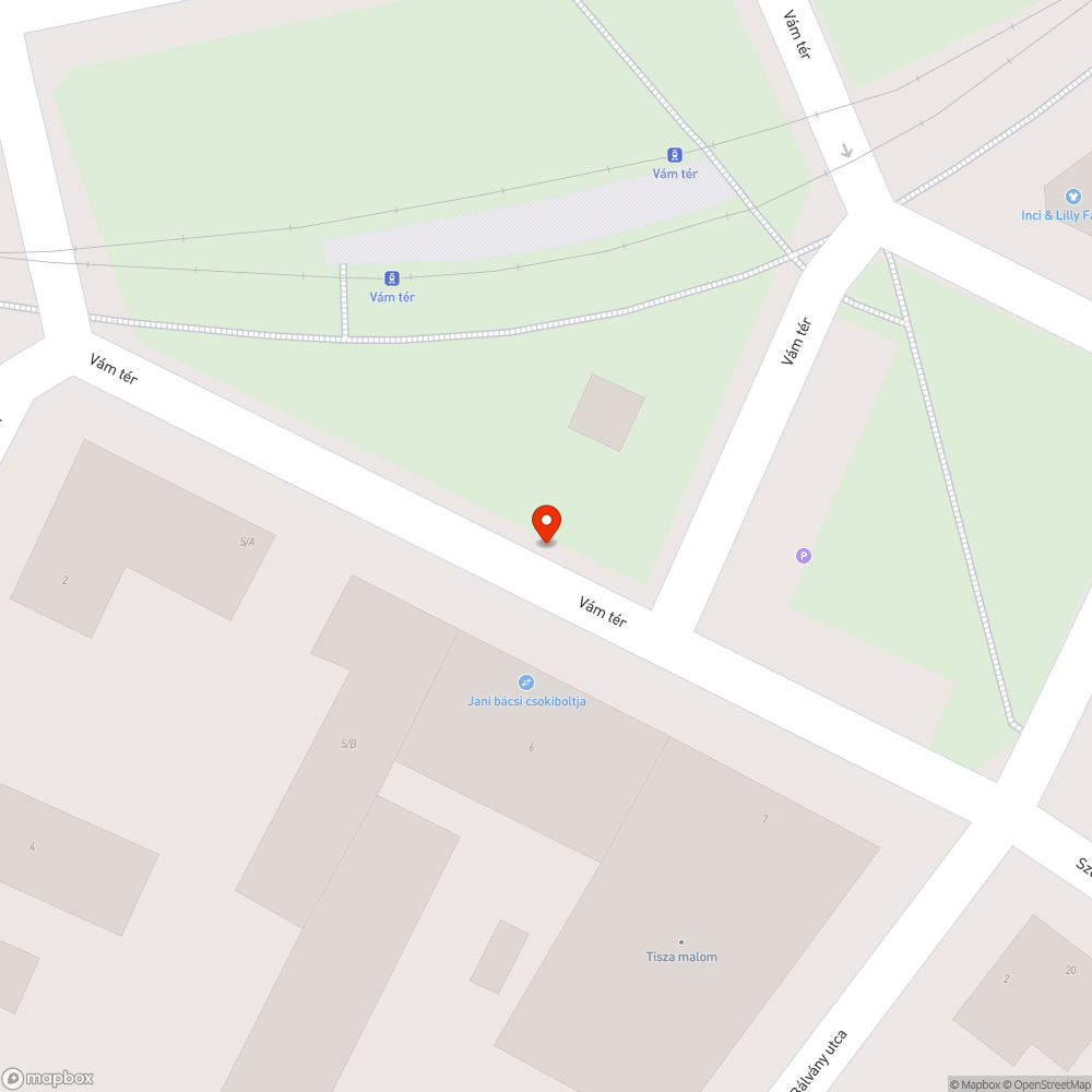 Eldugolt lefolyó bejelentés helye