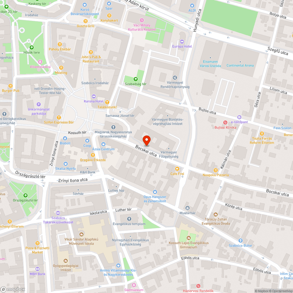 Járdán, zebrán, buszmegállóban parkolás bejelentés helye