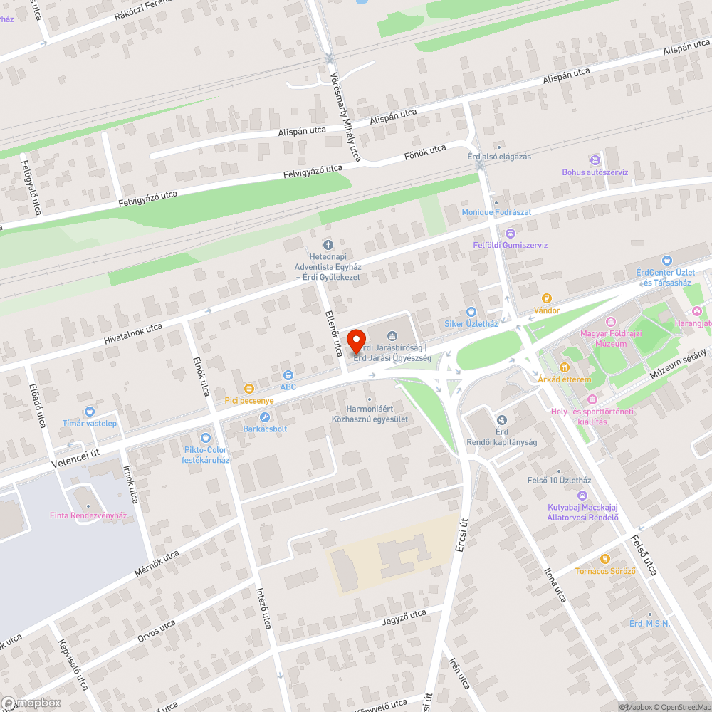 Méltatlan zöldterület bejelentés helye