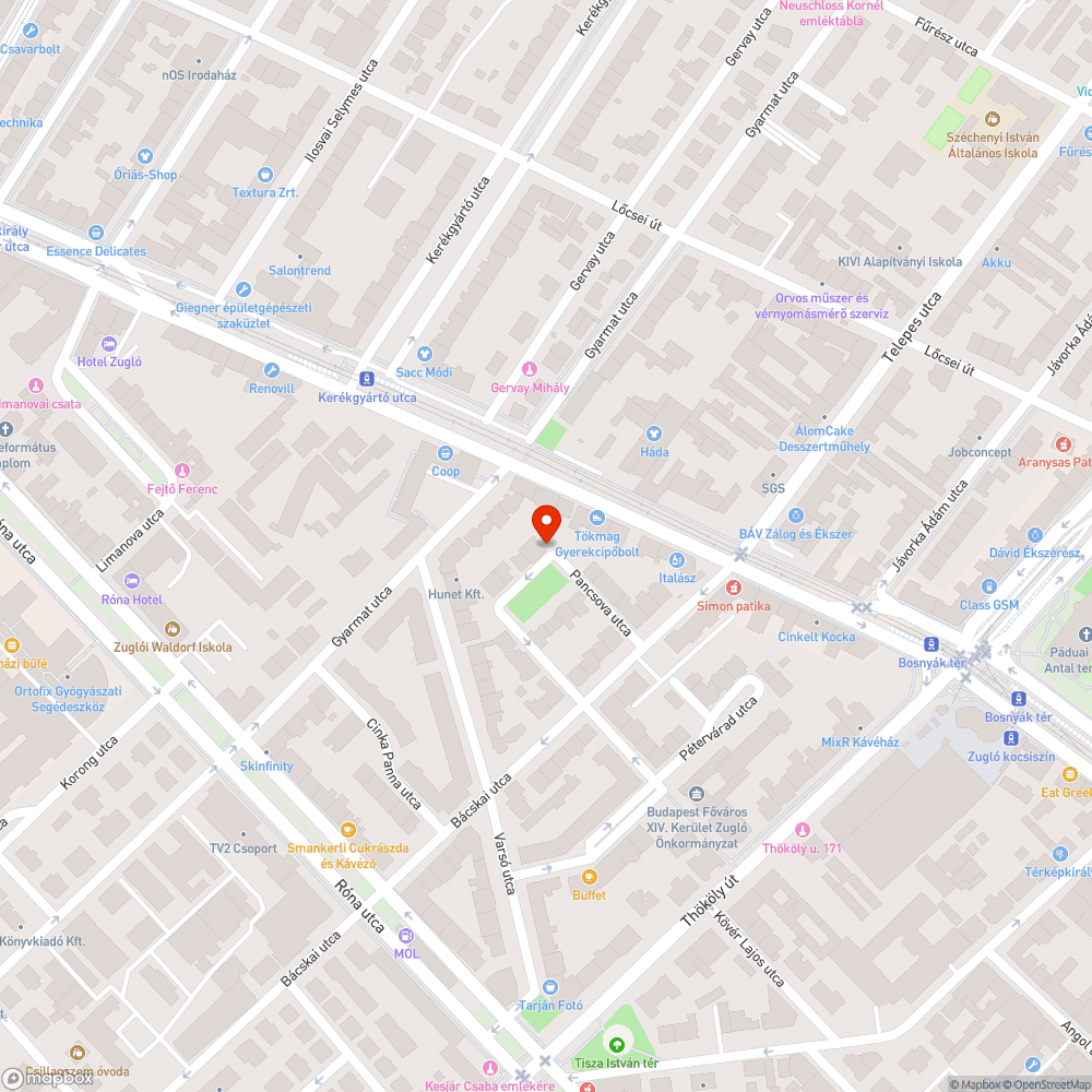 Csöpögő csap bejelentés helye