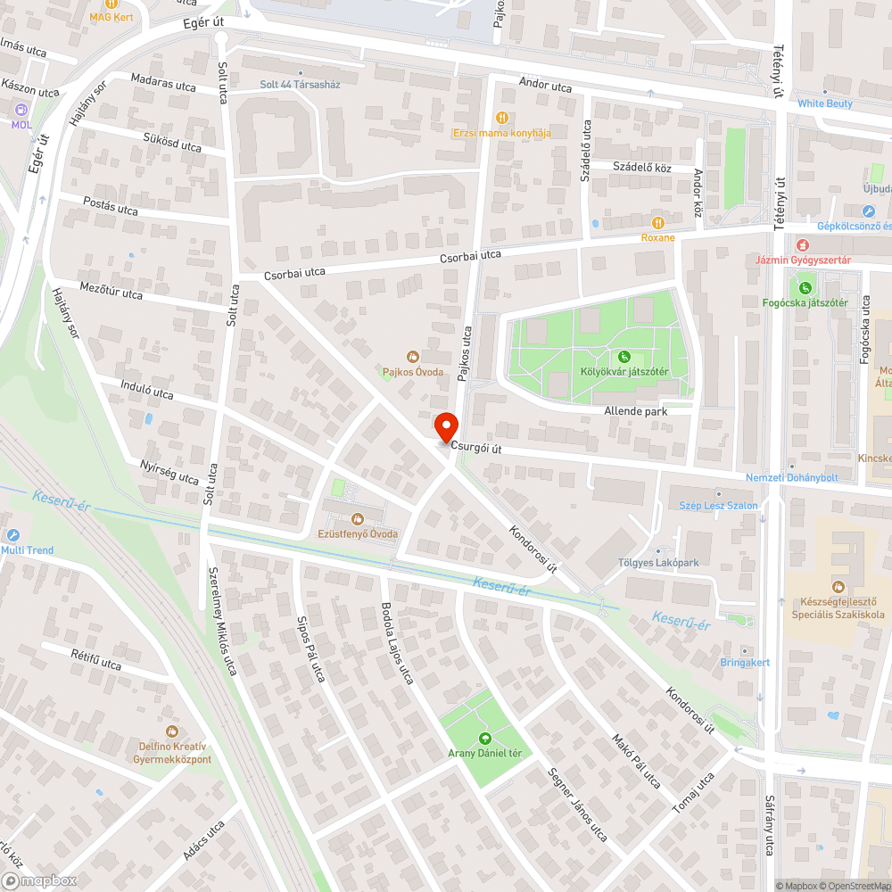 Új zöldfelület kérése bejelentés helye