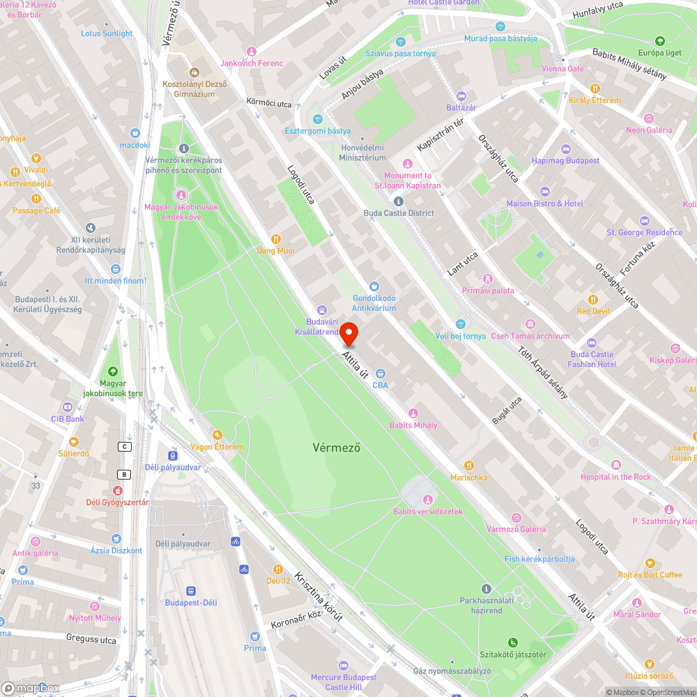 Felfestés bejelentés helye