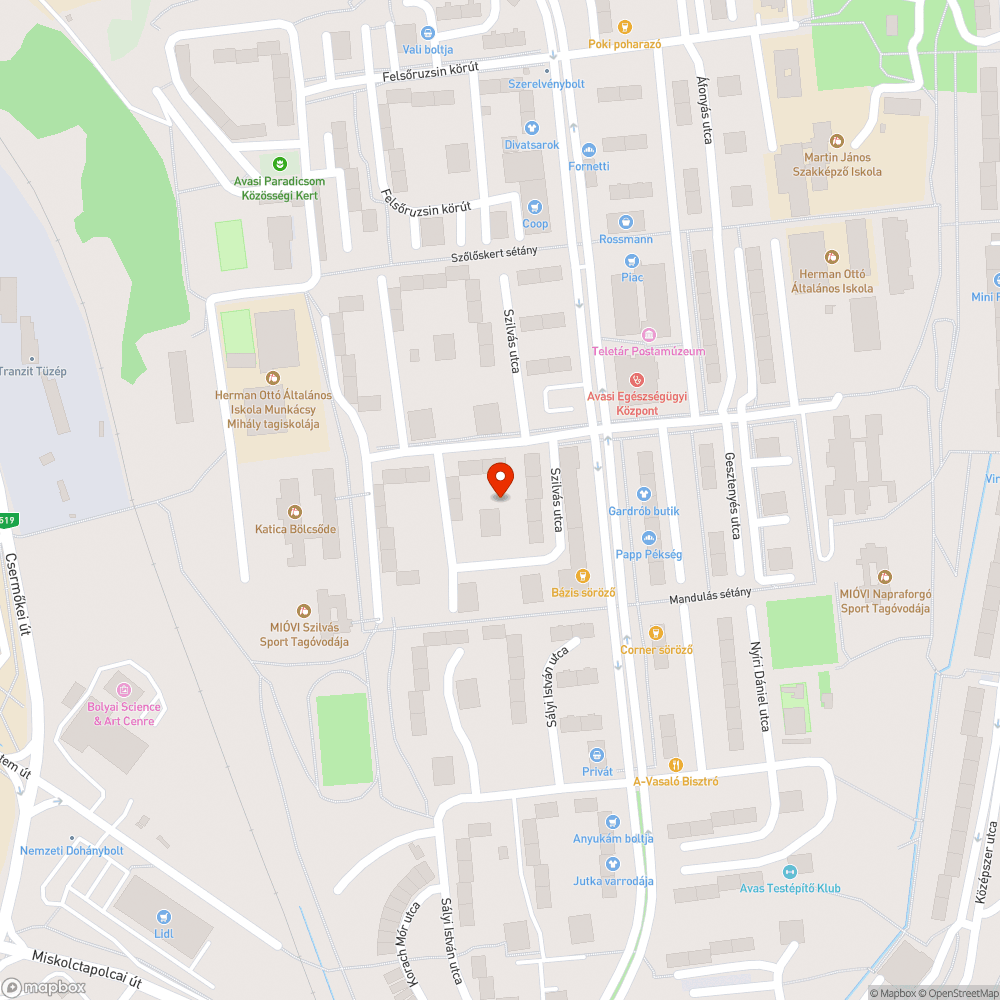 Törött csatornafedél bejelentés helye