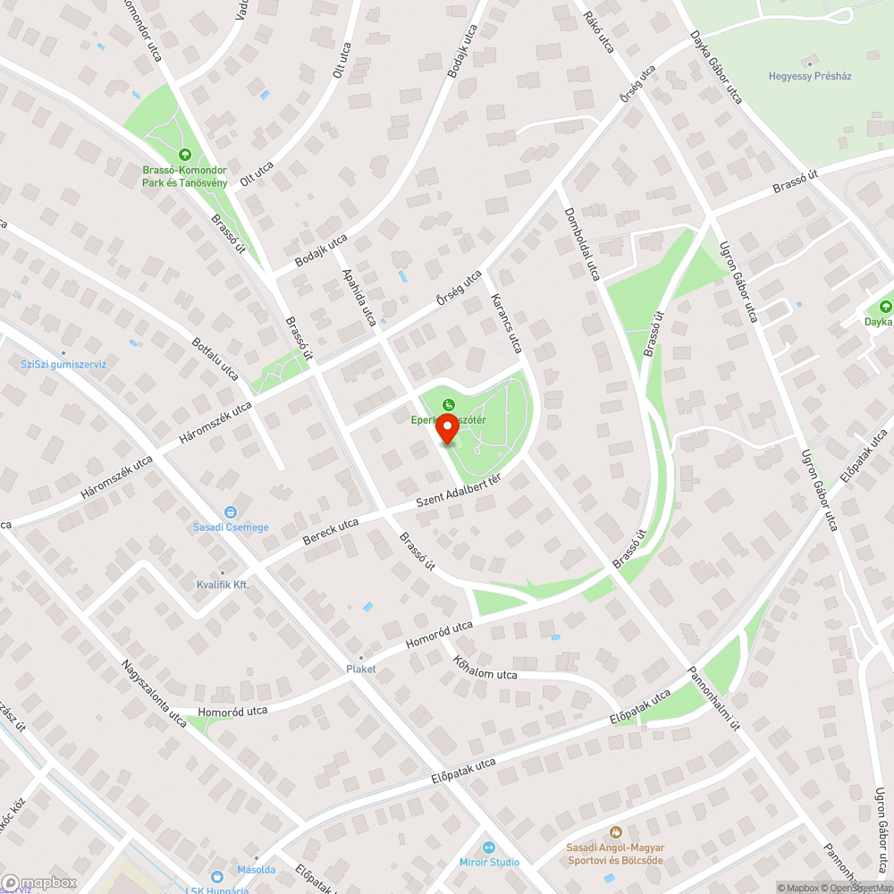 Leszakadt ág bejelentés helye