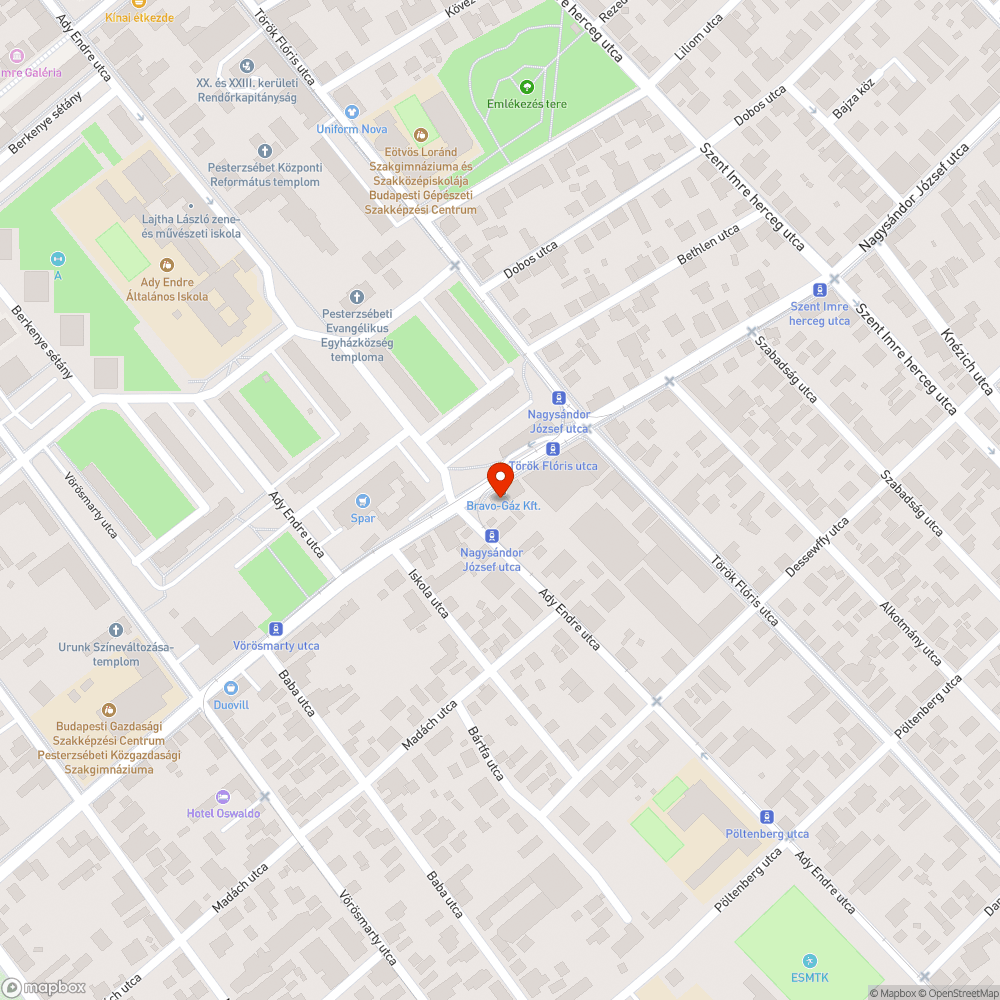 Lekopott zebra bejelentés helye