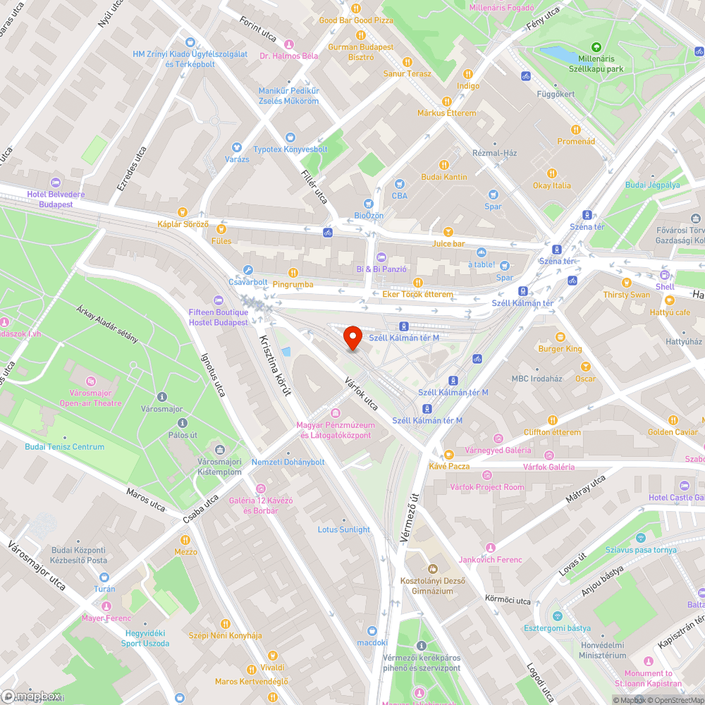 Szemetes a Széll Kálmán tér bejelentés helye