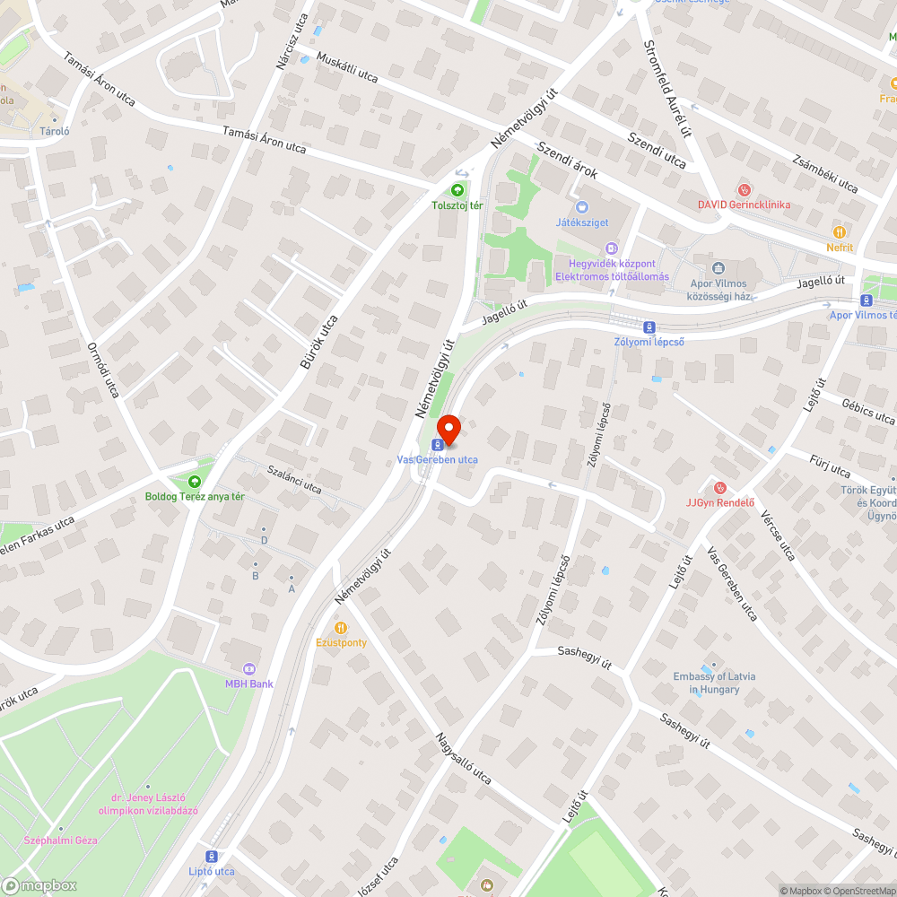 Megdőlt közlekedési tábla bejelentés helye