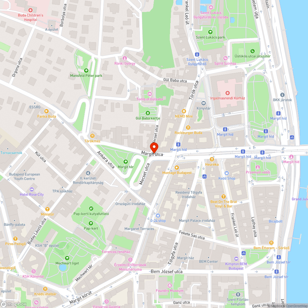 Mecset utca parkolás bejelentés helye