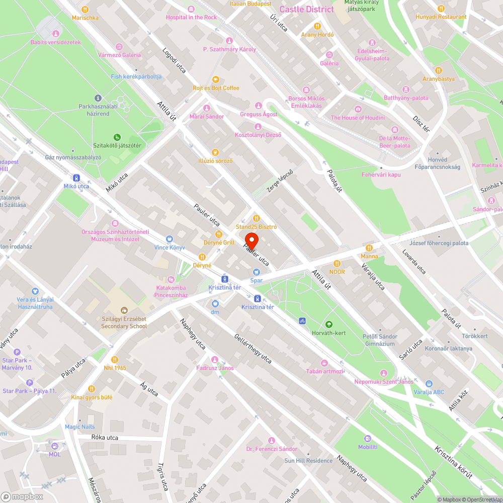 Építkezés által megrongált kerékpárút bejelentés helye