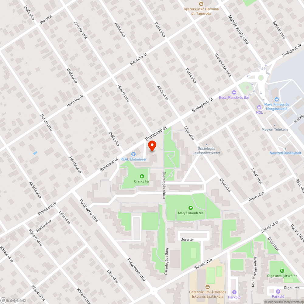 Lyuk a fedlap szélénél bejelentés helye