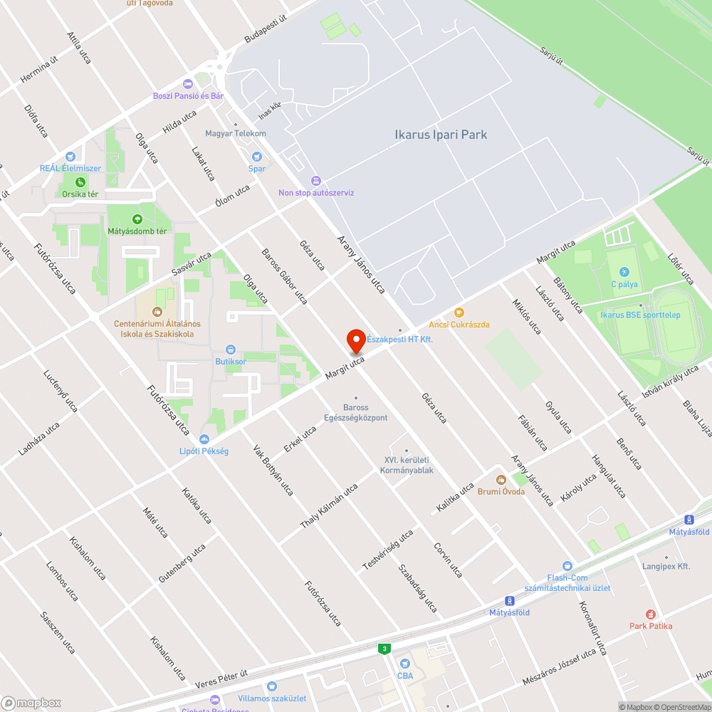 Lekopott gyalogátkelő felfestés bejelentés helye