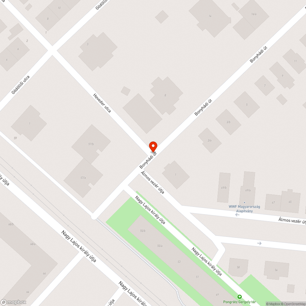 Botlásveszélyes fedlap bejelentés helye