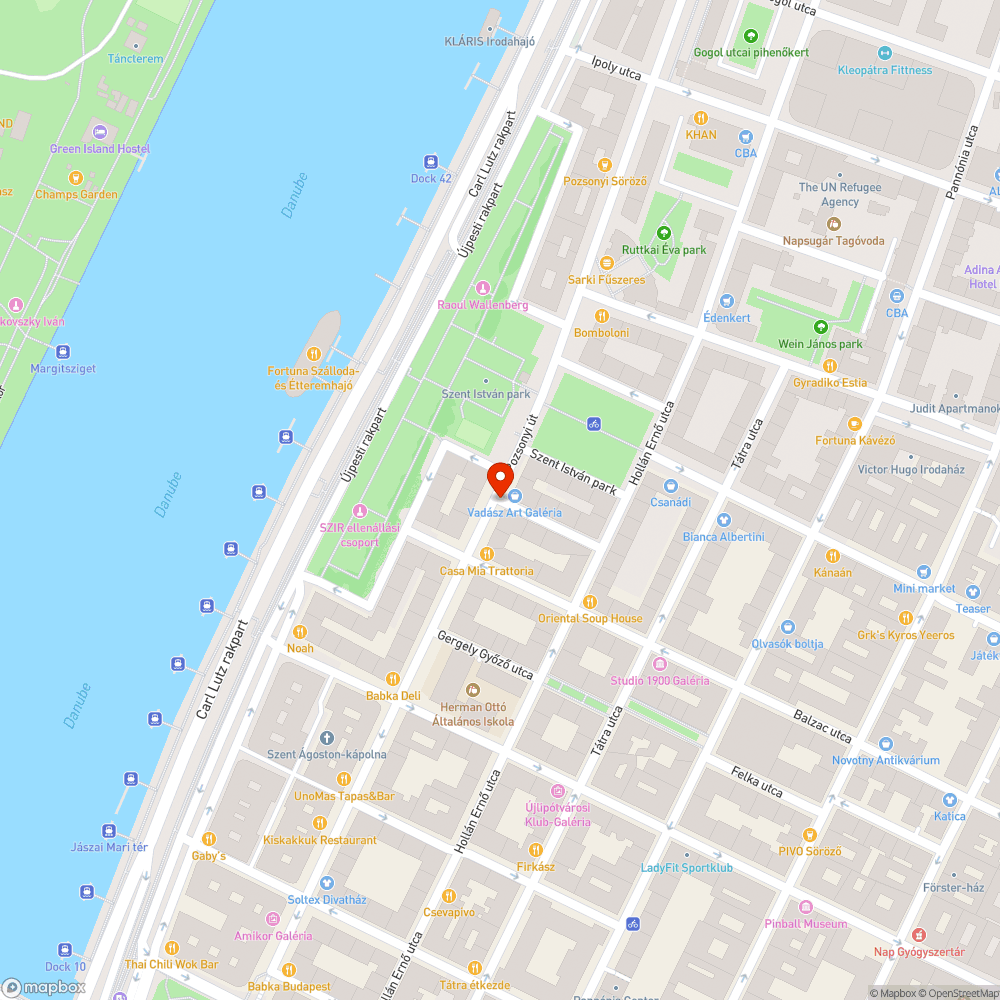 Leszakadt terelő bejelentés helye