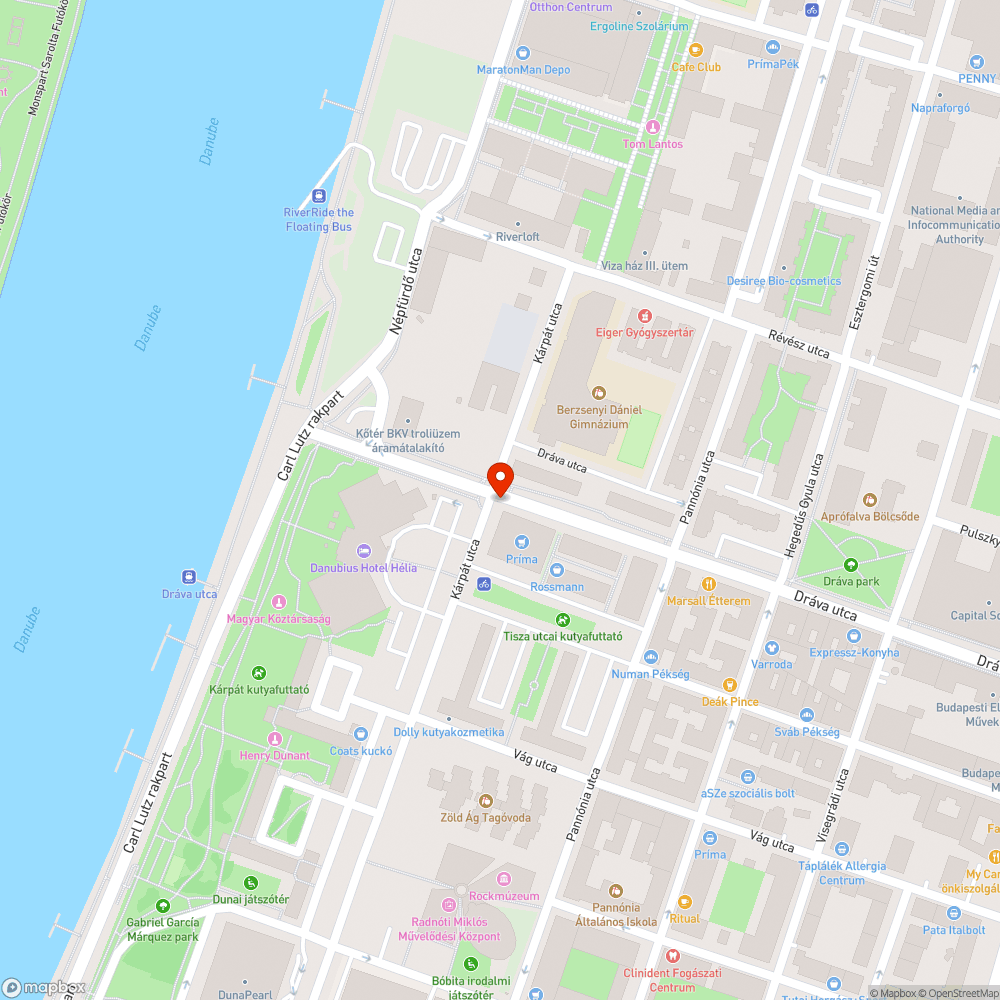 Leszakadt kuka bejelentés helye