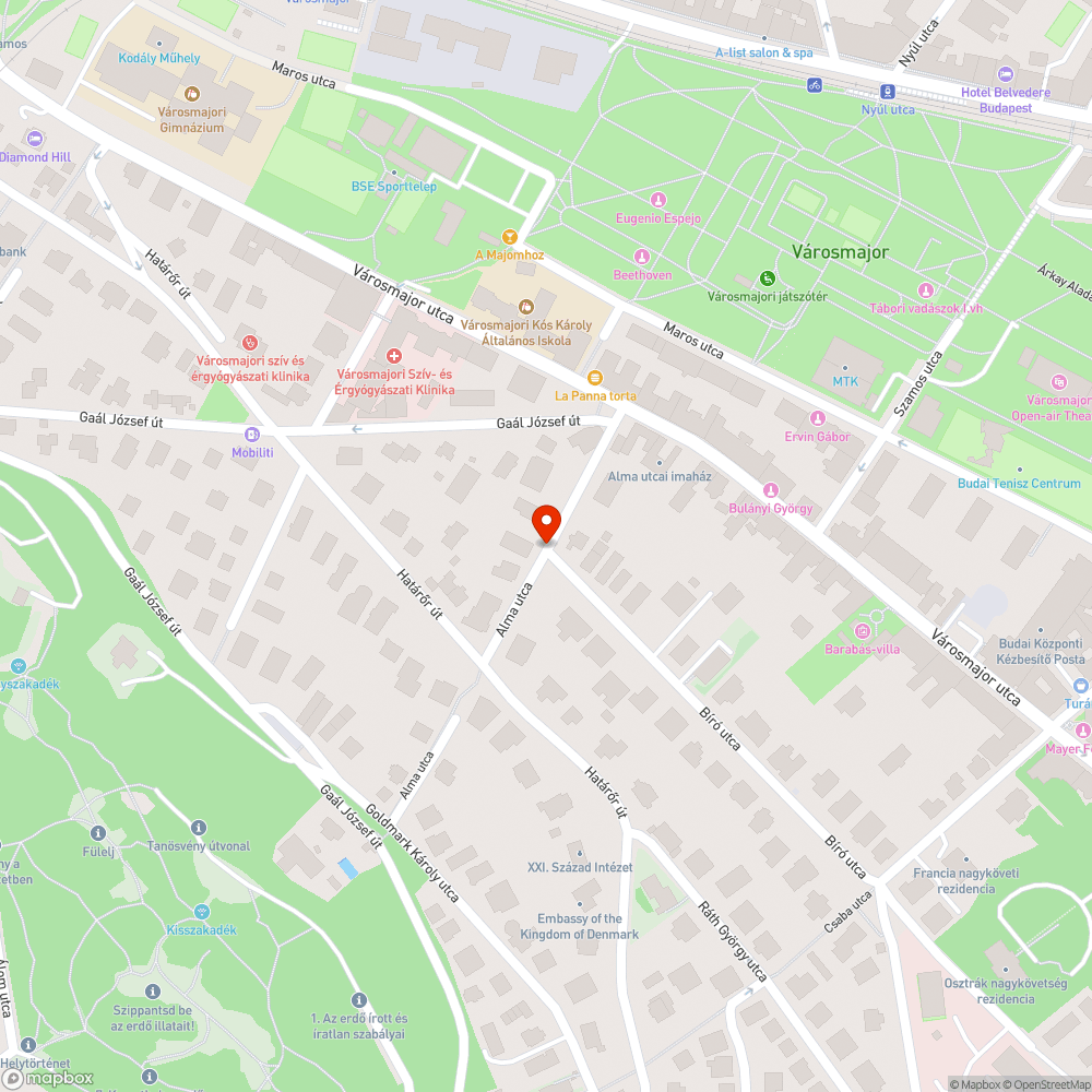 Közlekedési tükör teljesen elállítva bejelentés helye