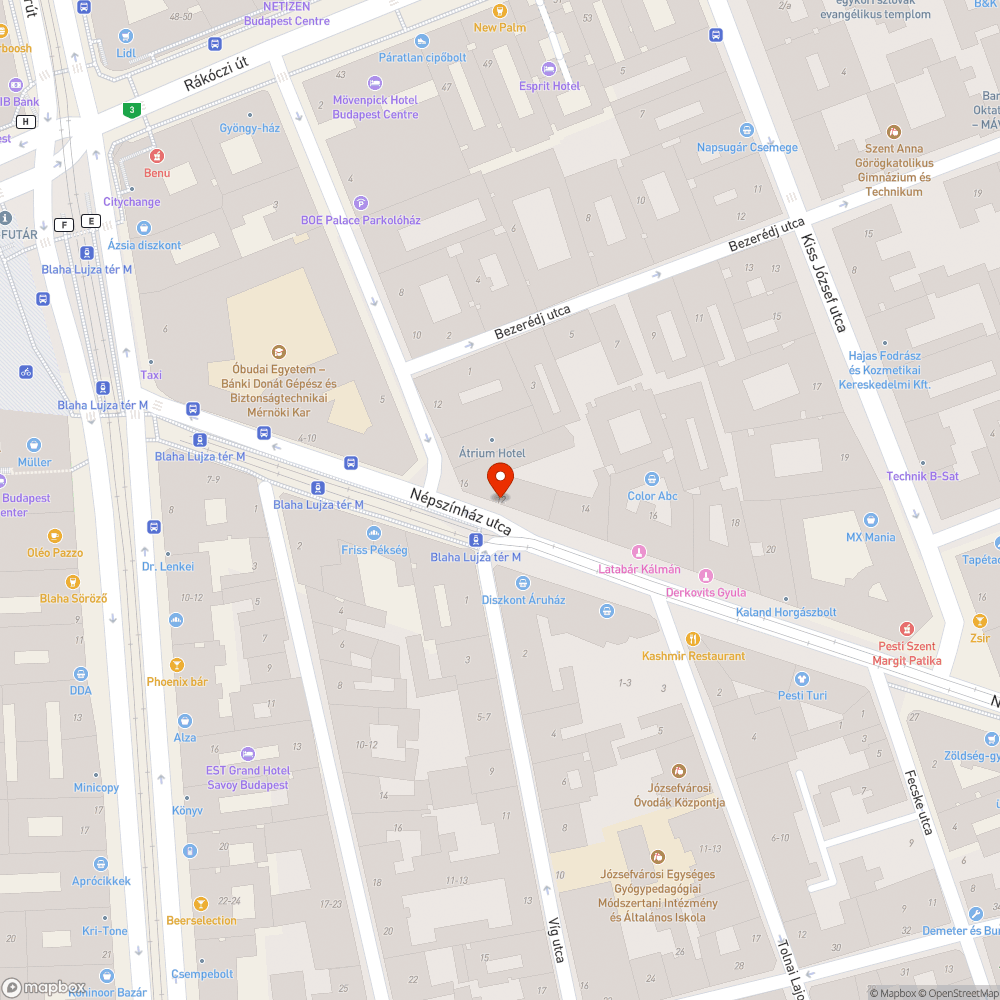 Sérült poller bejelentés helye