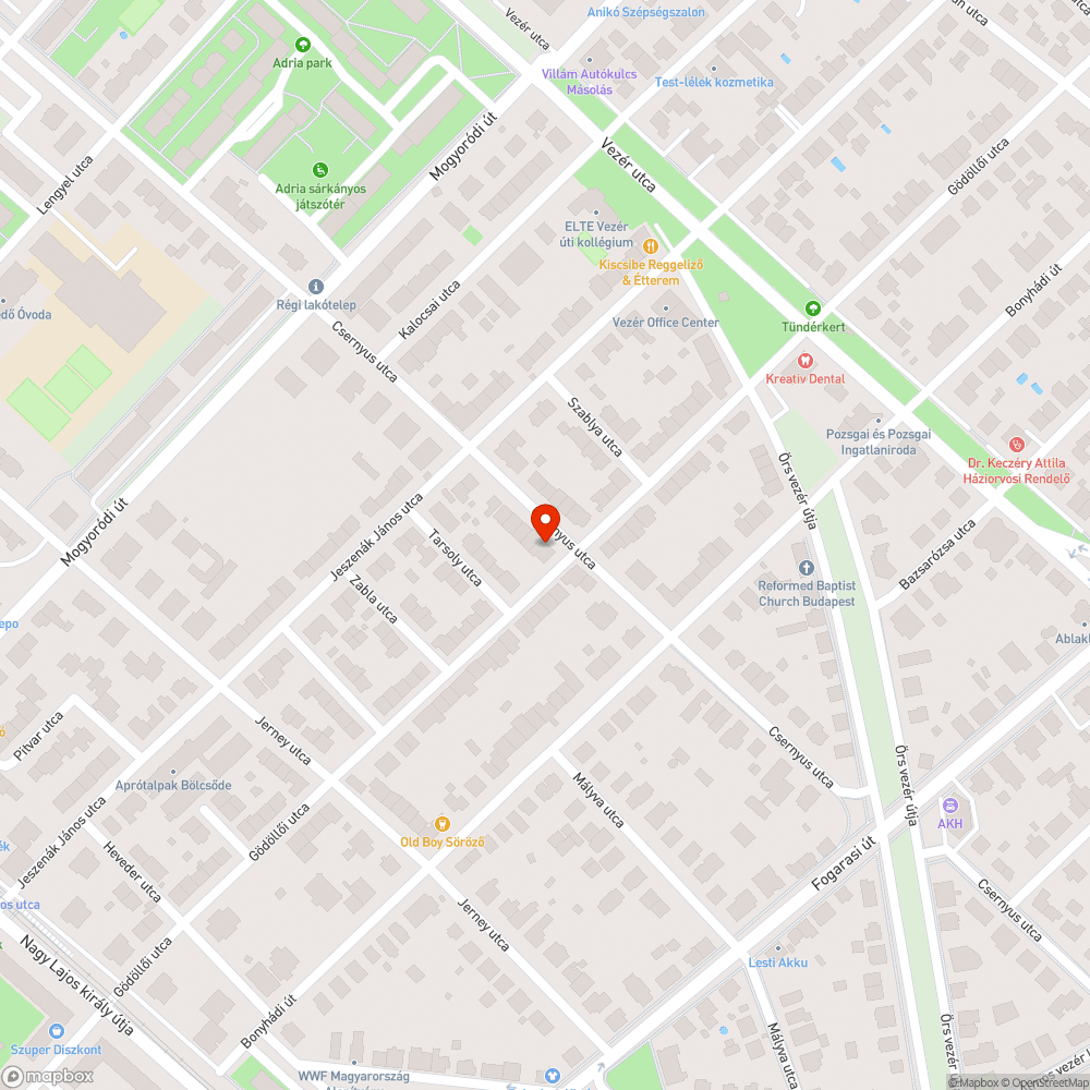 Fedlap probléma bejelentés helye