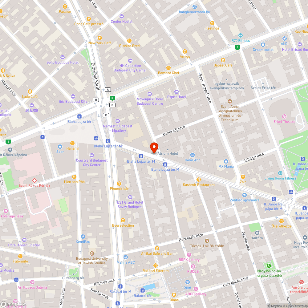 Elhajolt poller bejelentés helye