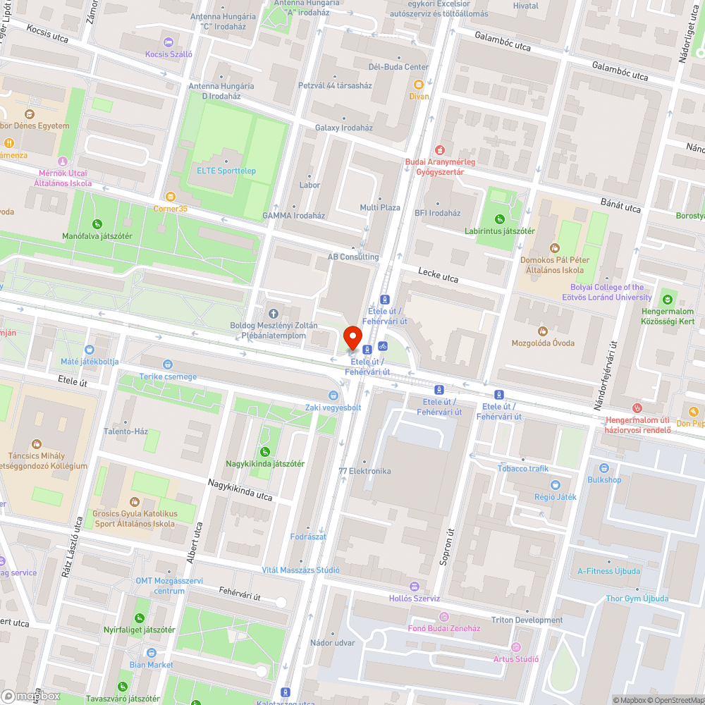 Rossz helyen áll bejelentés helye