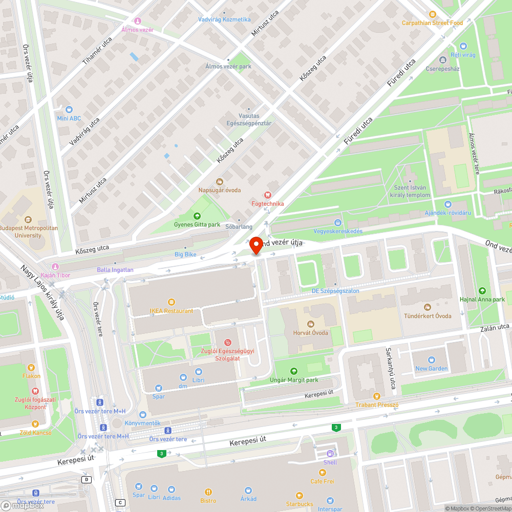 Nem látszik a lámpa a növénytől bejelentés helye