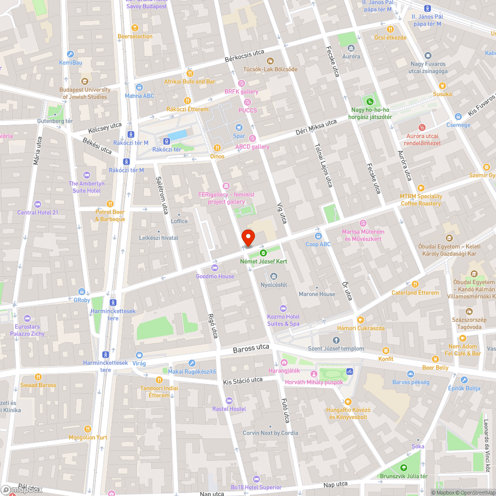 Süllyedő csatornafedlap bejelentés helye