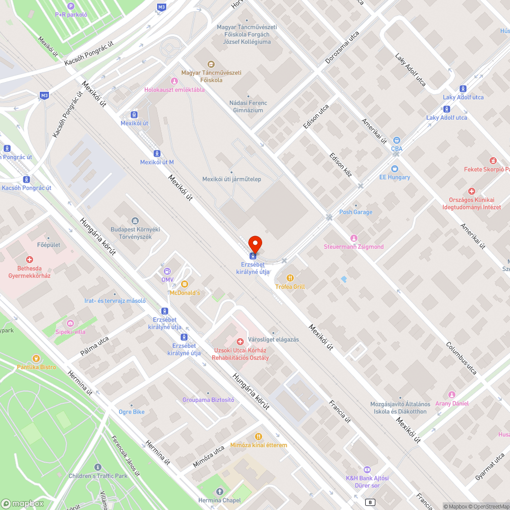 Botlásveszèlyes fedlap bejelentés helye