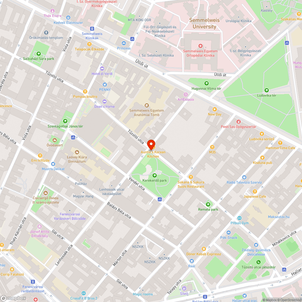 Építési törmelék a zöldsávban bejelentés helye