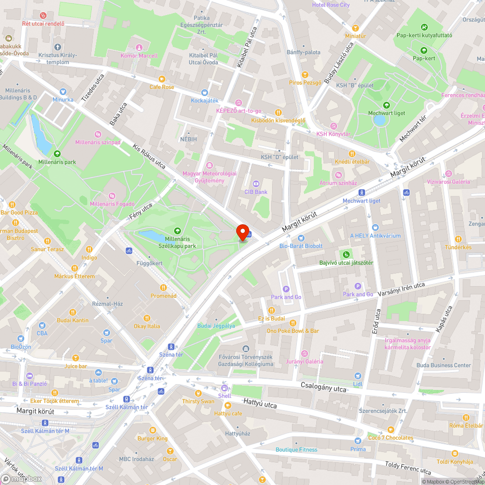 Graffiti bejelentés helye