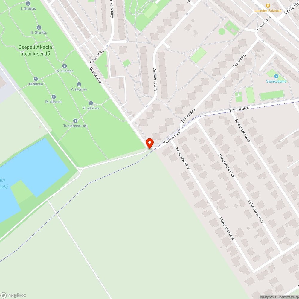 Kopott EAK bejelentés helye