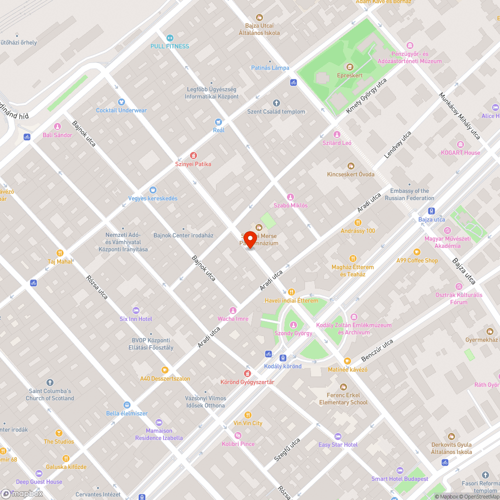 Öntözőzsák a Szinyei planténeres fáihoz bejelentés helye