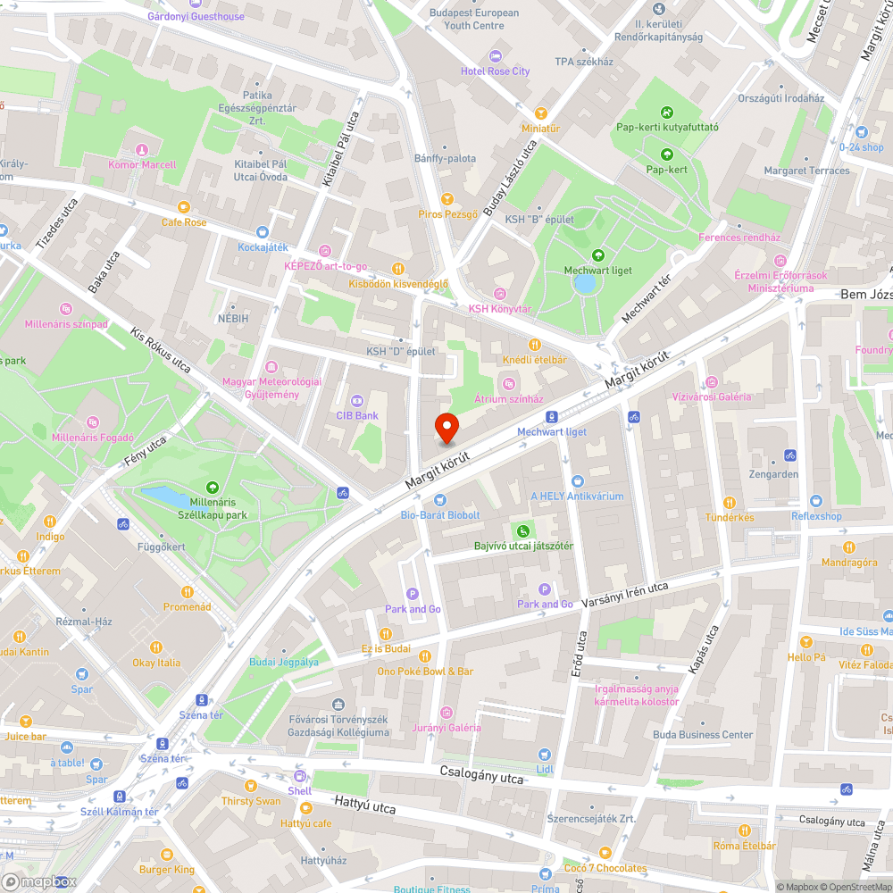 Törött szegélykő bejelentés helye