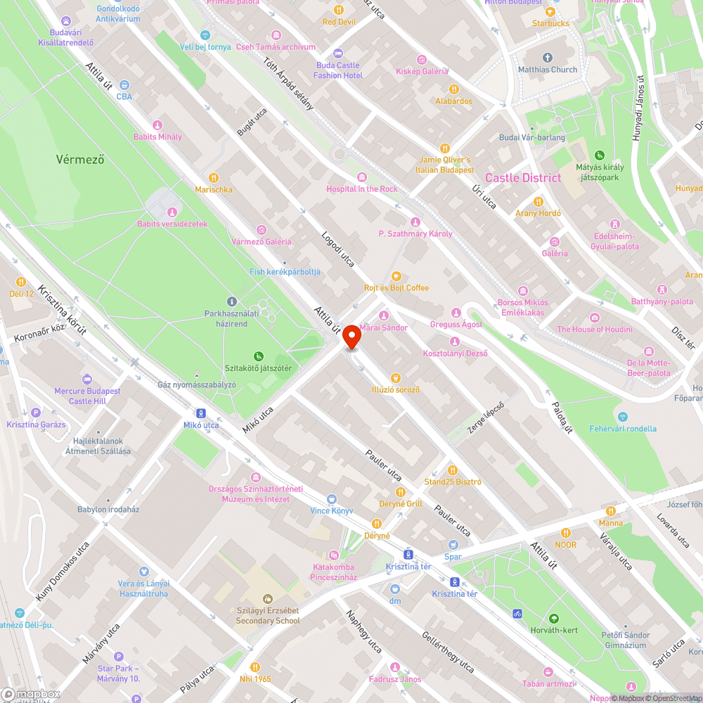 Törött szegélykő bejelentés helye