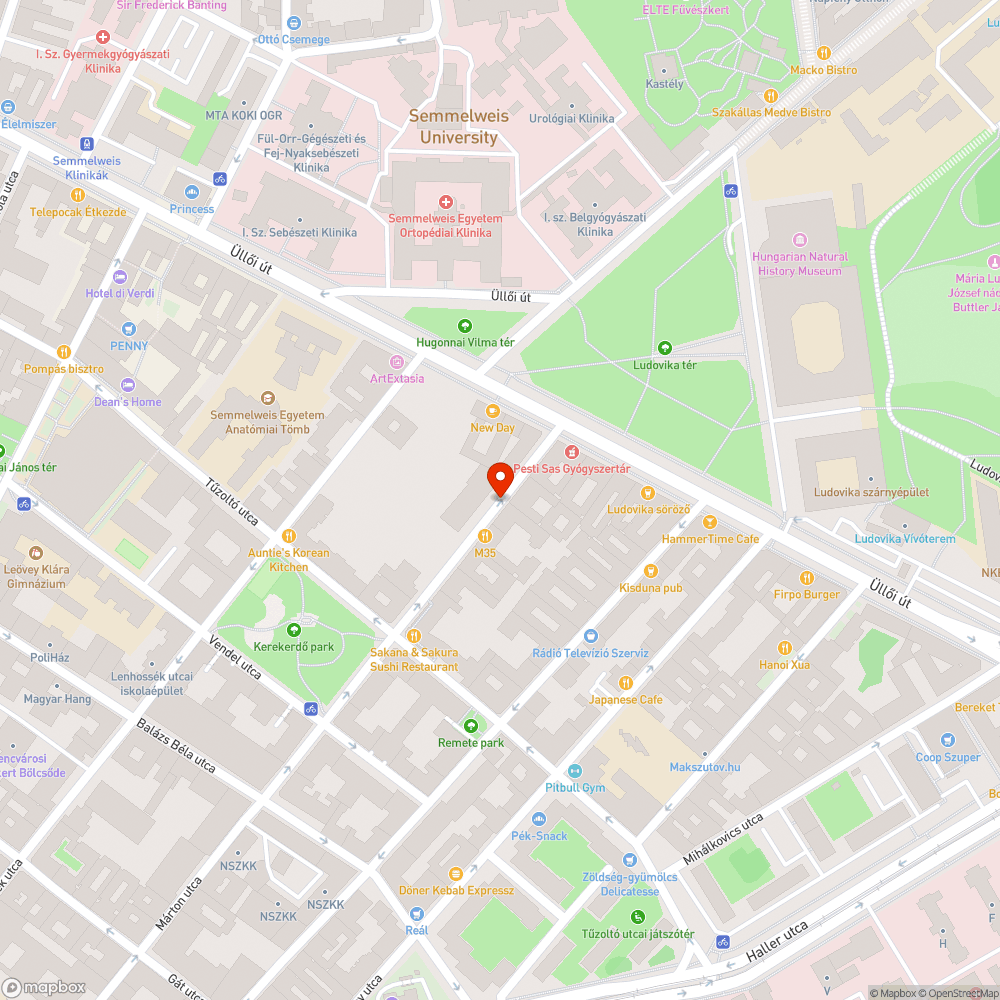 Törött szegélykő bejelentés helye