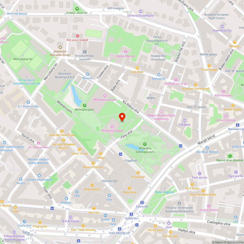 Úthibák bejelentés helye