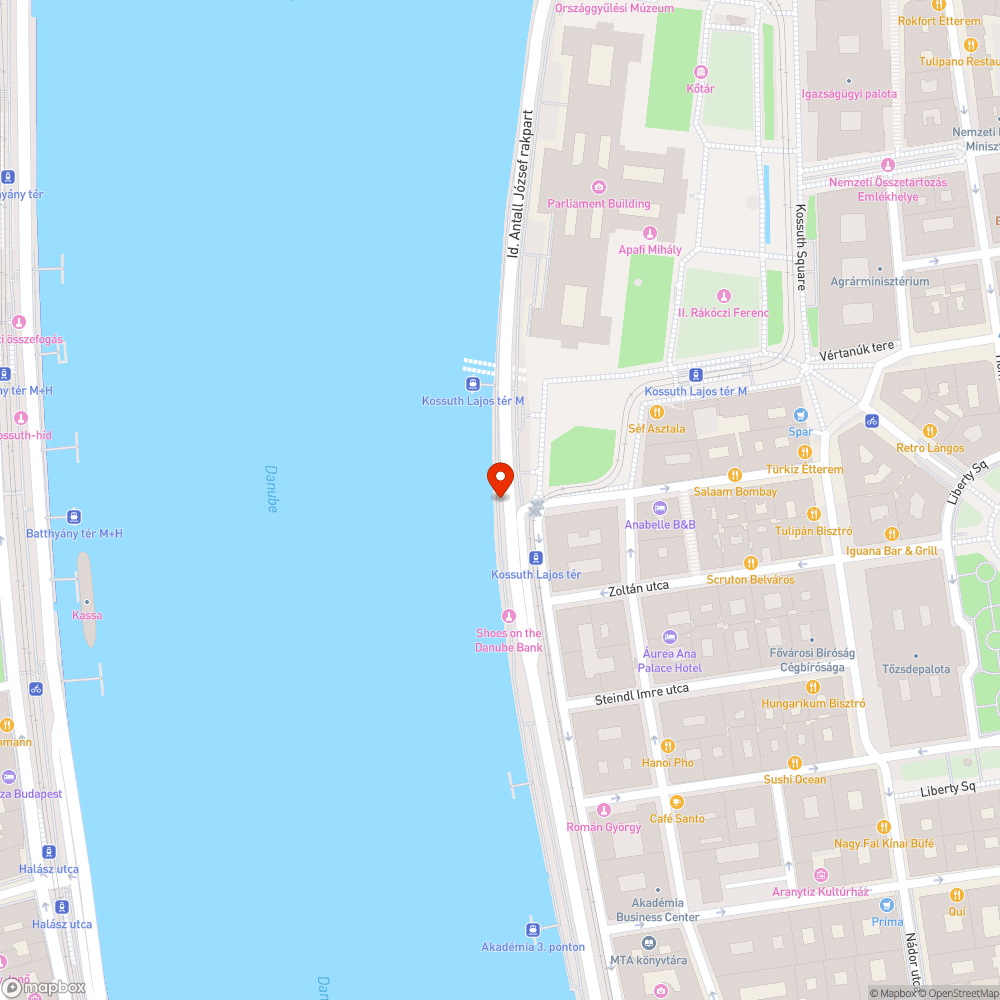 Úthibák bejelentés helye