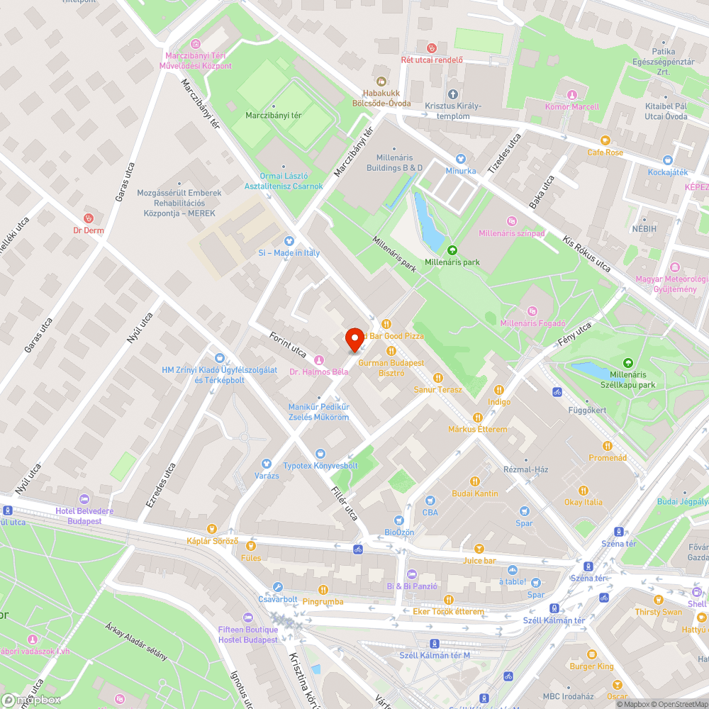 Az utca teljes hosszában kivágták a fákat bejelentés helye