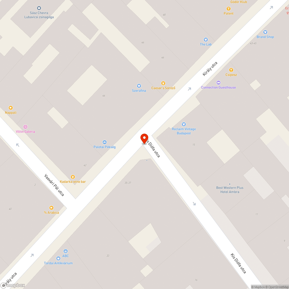 Úthibák. bejelentés helye