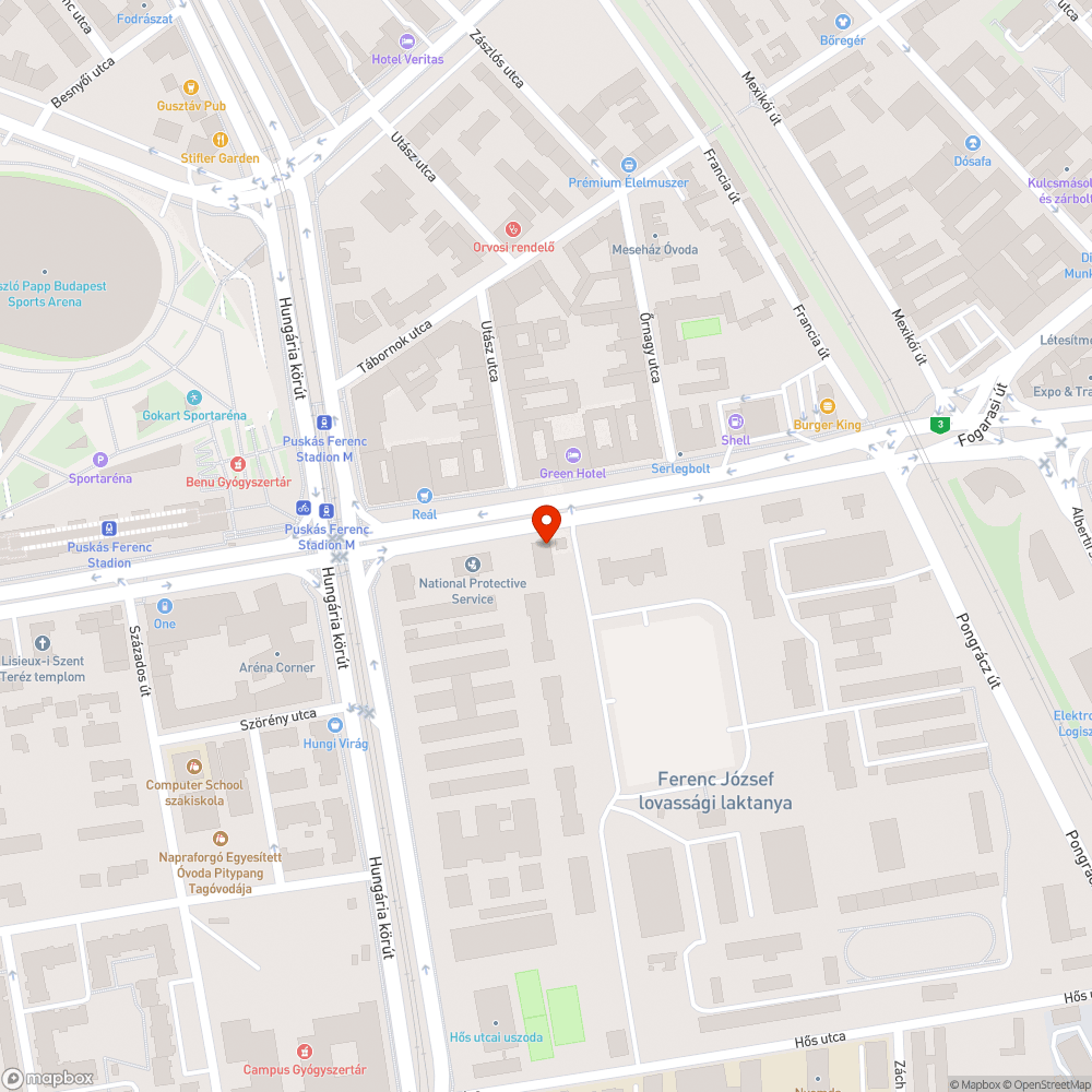 Szemetes terület bejelentés helye