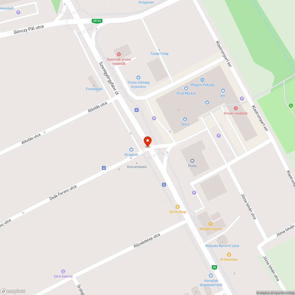 Rossz állapotú szemetes bejelentés helye